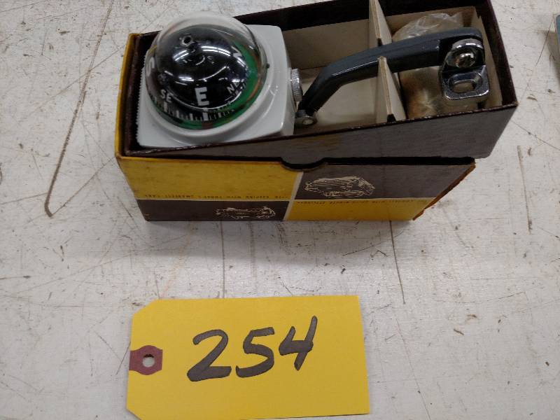 lot 254 image: Automotive Compass...