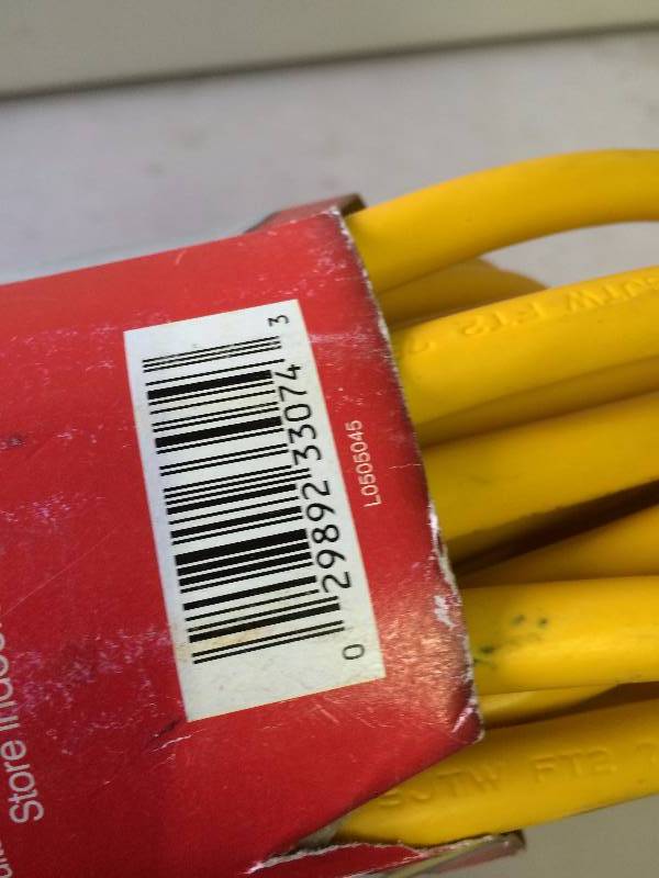 lot 65 image: Pro Power Outdoor Cord 12 Gauge 100 Ft New