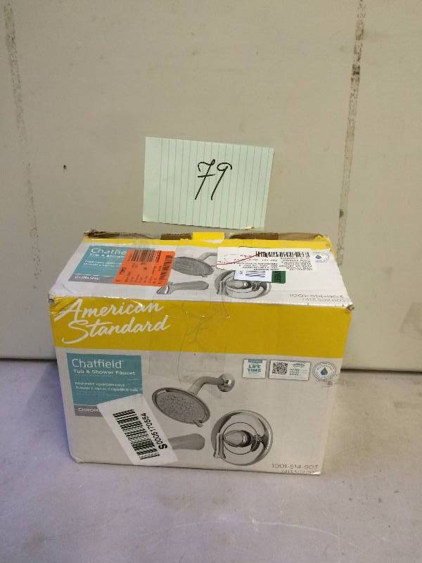 lot 79 image: American Standard Chatfield Tub and Shower Faucet 1001-514-903