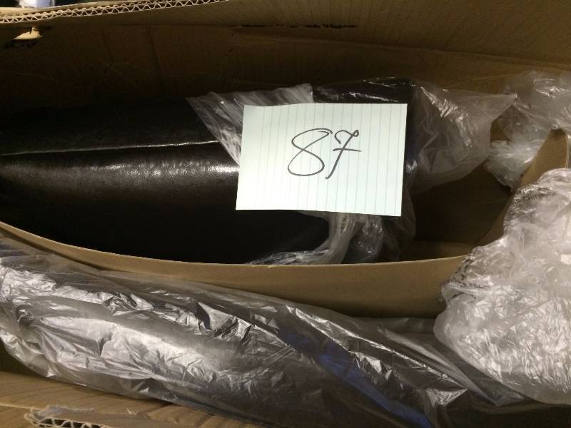 lot 87 image: Classic Parsons Chair Dining Height in Dark Brown Never used in original Pkg  Stock and actual photos used to display item