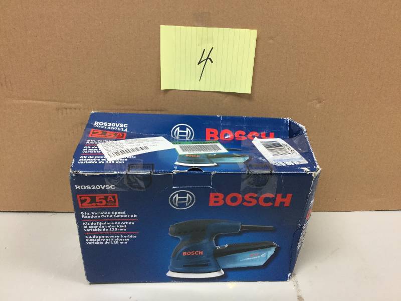 lot 104 image: ROS20VSC 5 inVariable Speed Random Orbit Sander Kit used tested in working condition