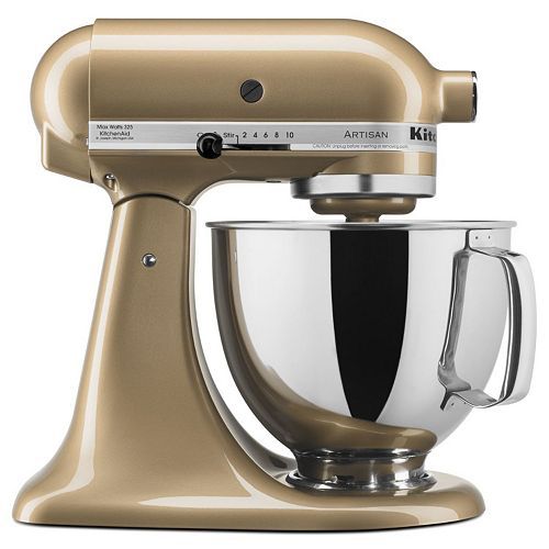 lot 119 image: Kitchen Aid Tilt Head Stand Mixer 5 Qt Artisan Limited Edition never used