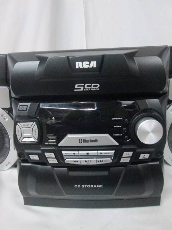RCA 400-Watt 5-CD Bluetooth Sound System