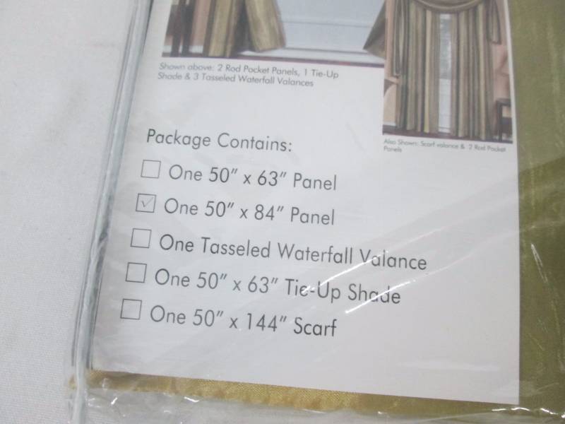 Ombre 50 x 84 Window Panel
