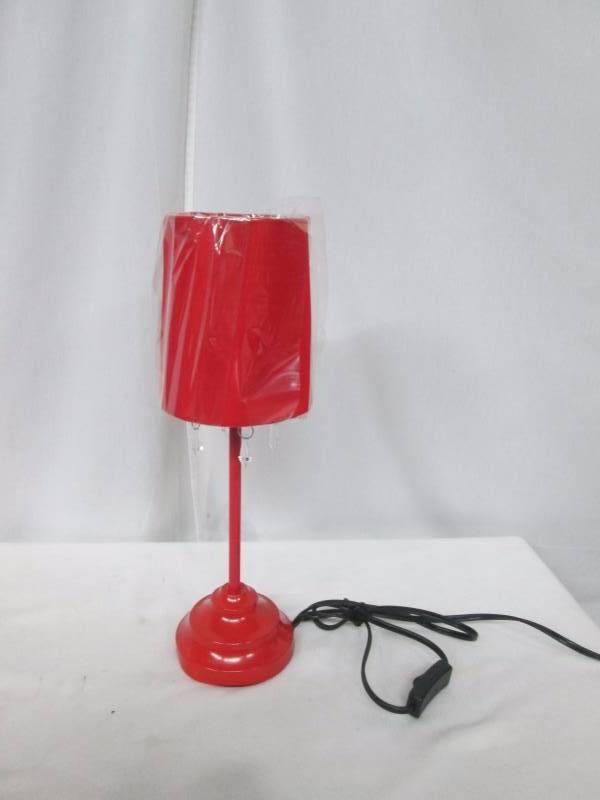 Red Hanging Beads Lamp