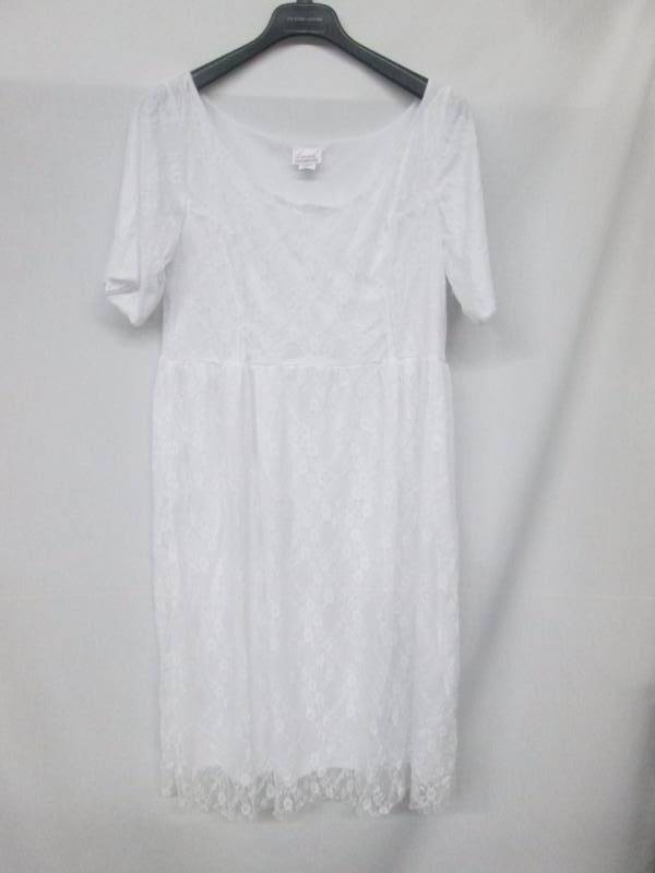 Swak Womens Kara Lace Dress - White