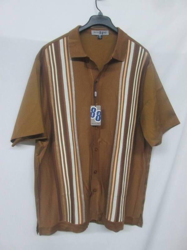 Michael Irvin Mens 2-pc. Knit-Front Shirt & Pant Set