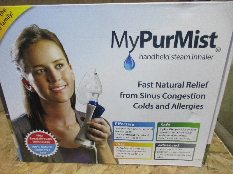 My pure mist hand held inhaler