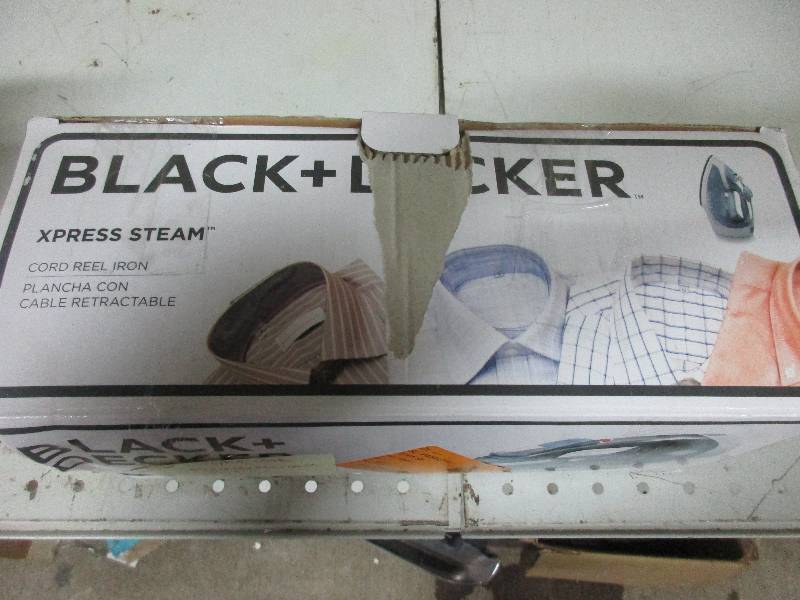 Black and Decker steam express iron