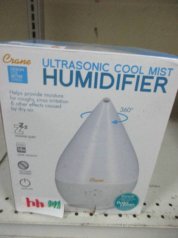 Crane ultra sonic cool mist humidifier