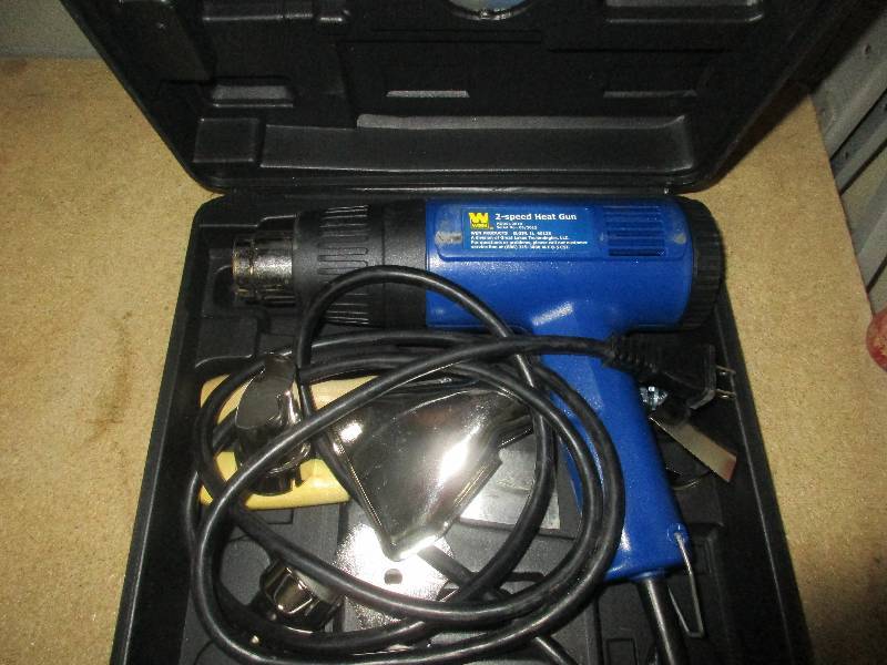 Wen 2 speed heat gun w case