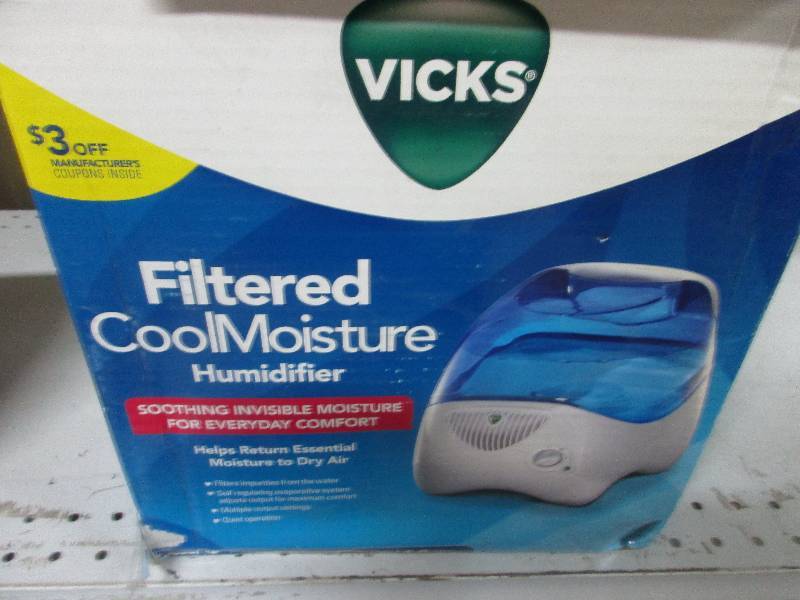 Vicks filtered cool moisture humidifier