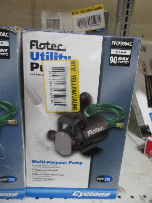 4 - Flotec utility pump 112hp FPOF360AC