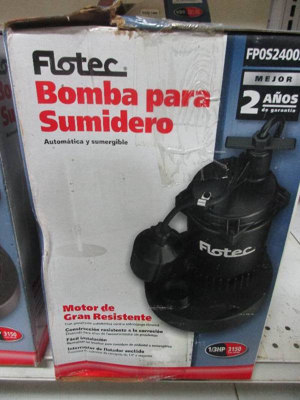 4 - Flotec sump pumps 13hp FPOS2400A