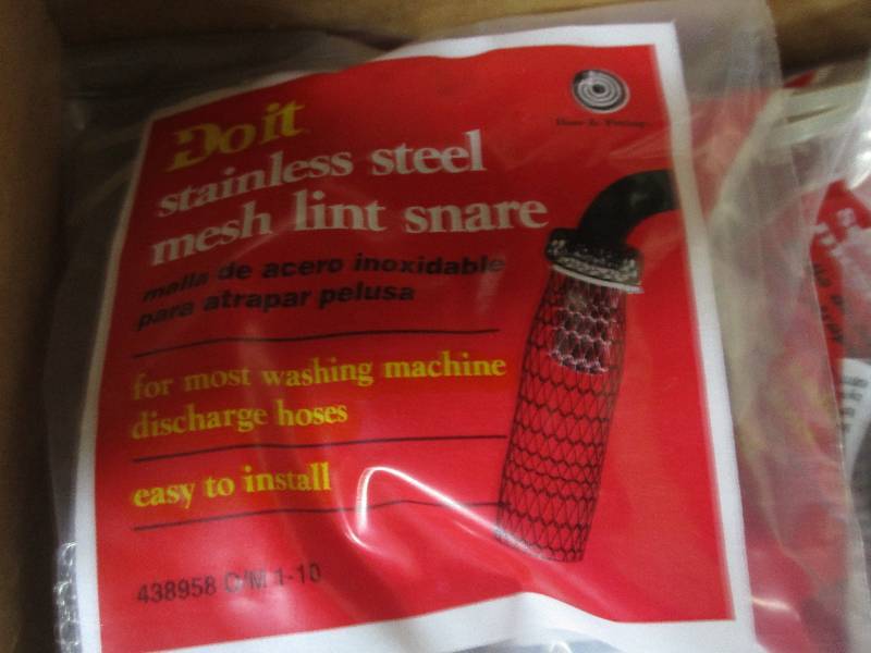 10 packs of 2 stainless steel lint snares