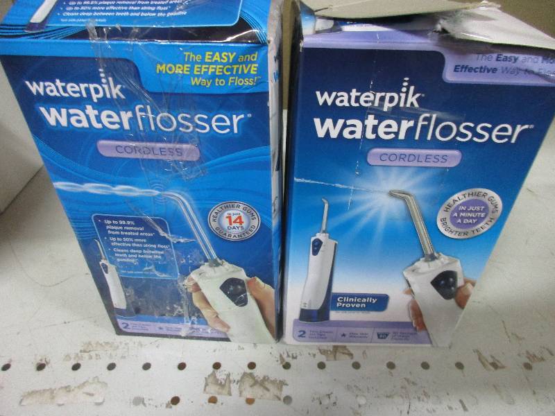 2 Waterpik water flosser