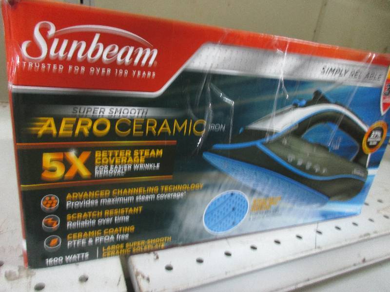 sunbeam aero ceramic iron