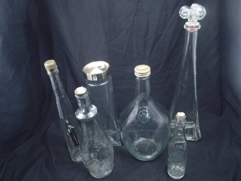 Vintage Liquor Bottles