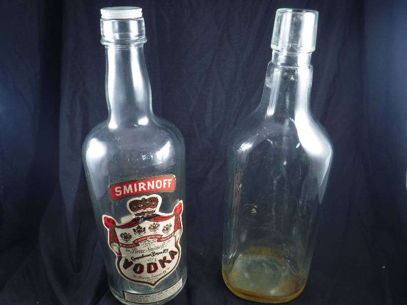 Vintage Liquor Bottles
