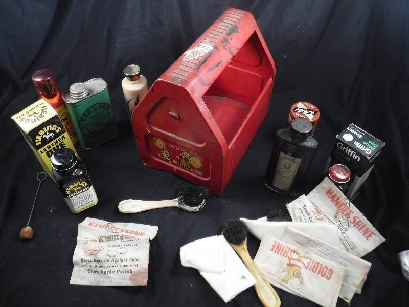 Vintage Shoe Shine Kit