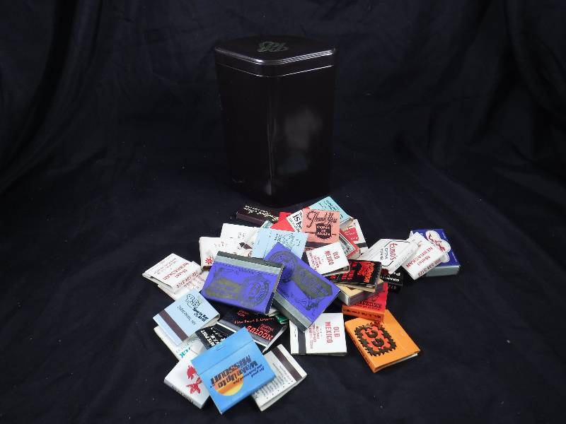 Many Match Packets w Container