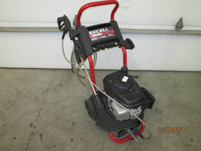 lot 16 image: Excell 2500PSI Presure Washer, Moto...