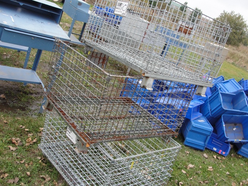 Metal Stackable Crates