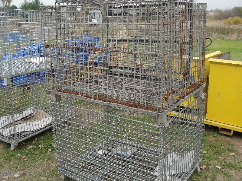 Metal Stackable Crates
