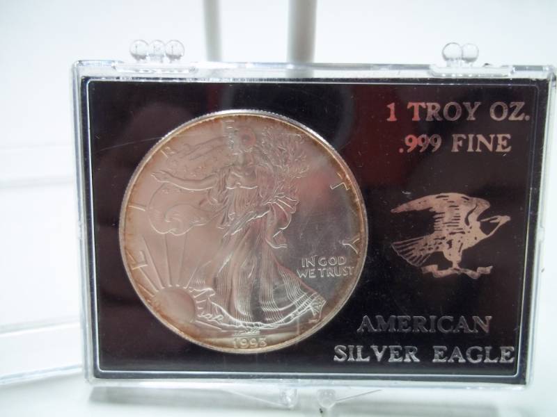 Silver American Eagle 1 Oz. .999 Silver Year 1993 Coin