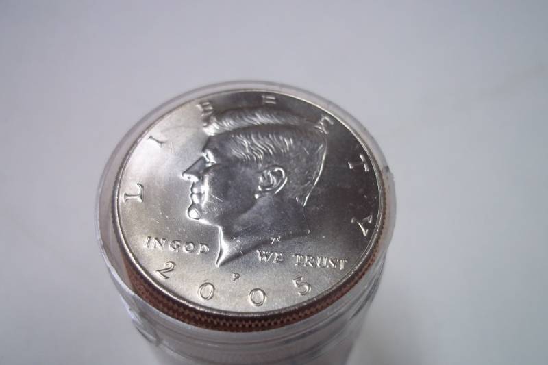 Roll of 2005 P Kennedy Half Dollars 20 total