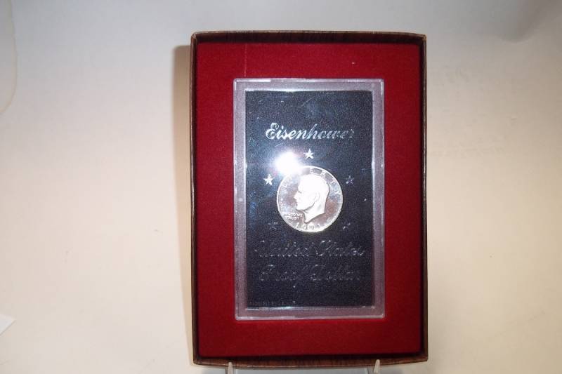 1971 Eisenhower Proof Dollar in case