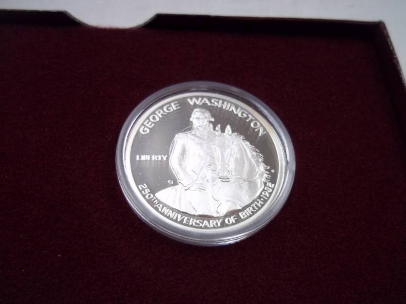 George Washington Half Dollar Commemorative Proof 90% Silver