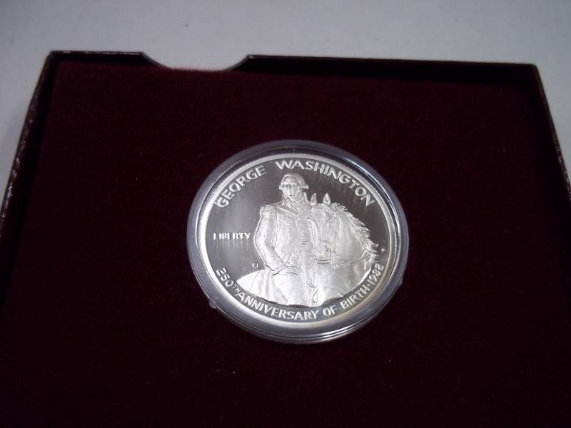 George Washington Half Dollar Commemorative Proof 90% Silver