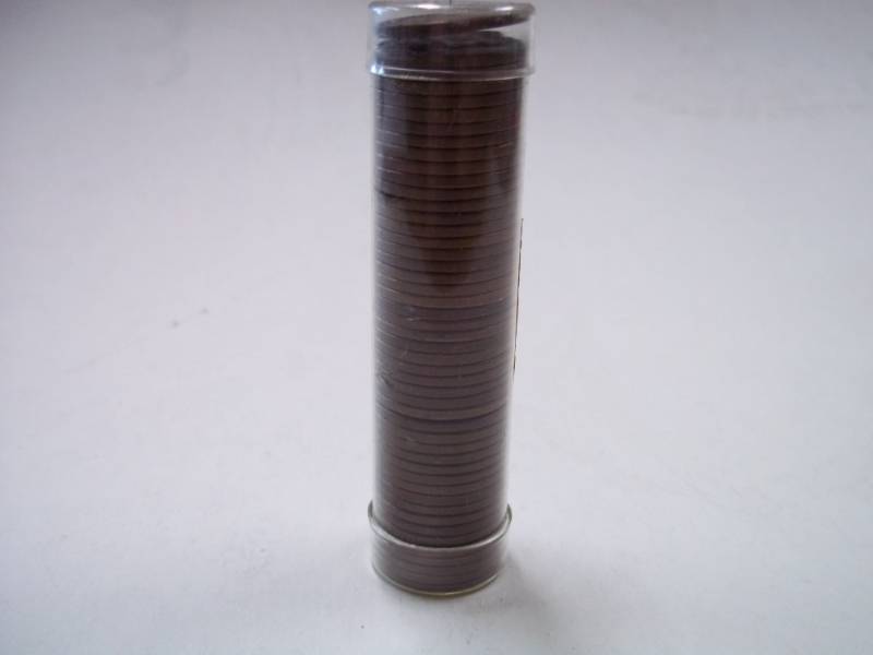 Tube of 1950 Pennies
