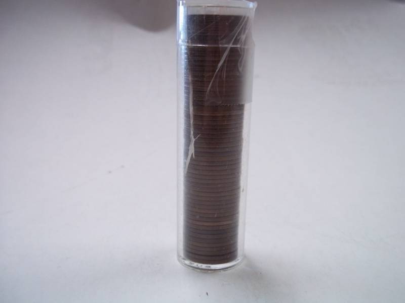 Tube of 1919 Pennies