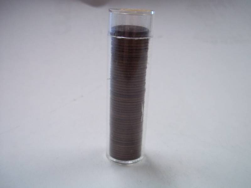 Tube of 1920 Pennies