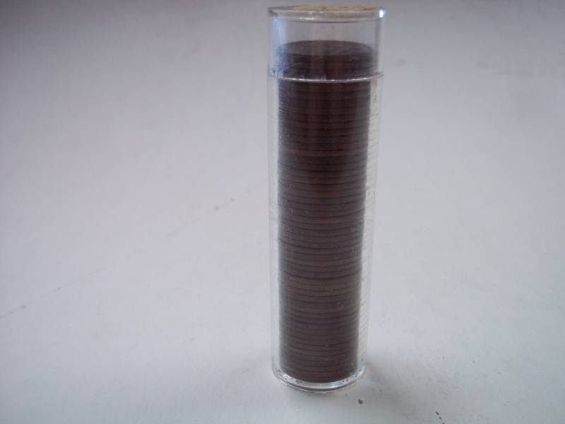 Tube of 1920 Pennies