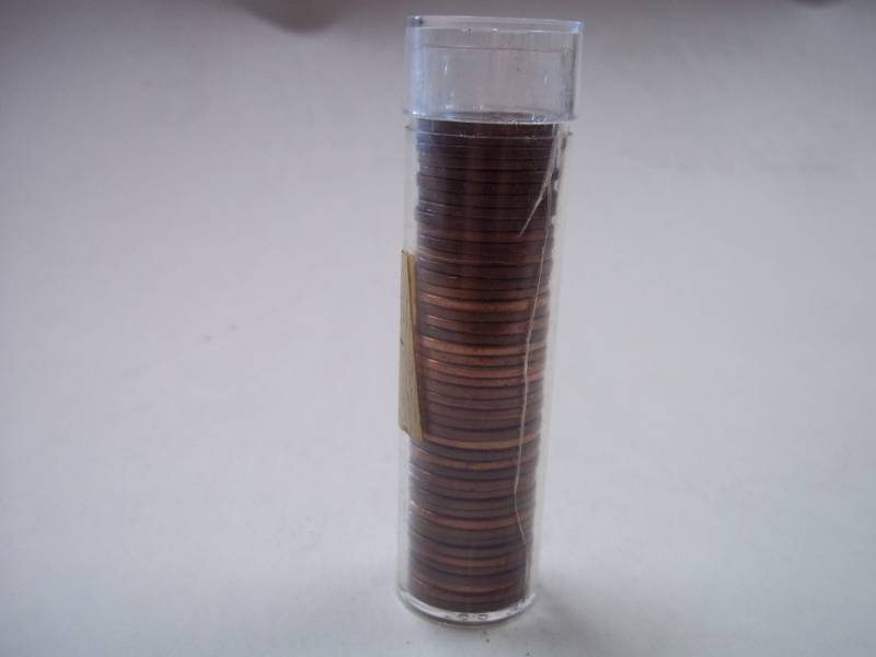 Tube of 1961 Pennies