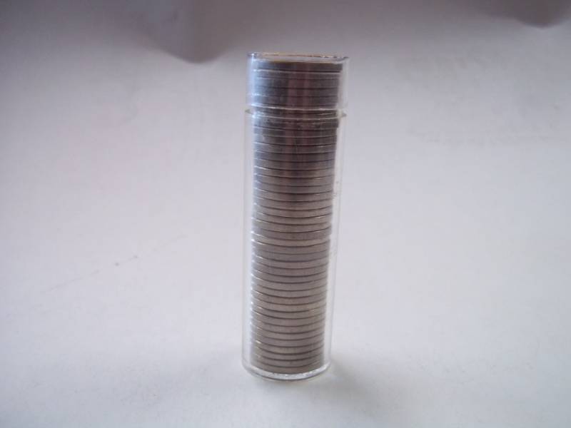 Tube of 1962 Nickels
