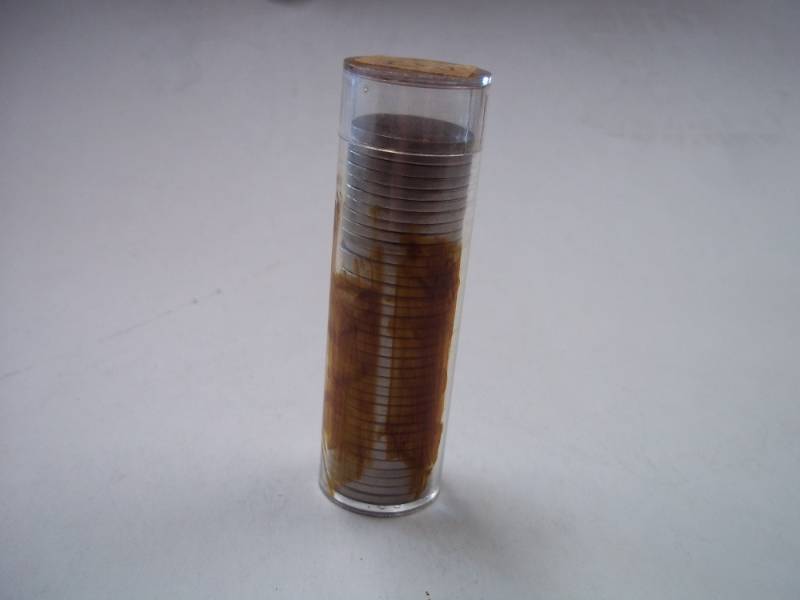 Tube of 1953 Nickels