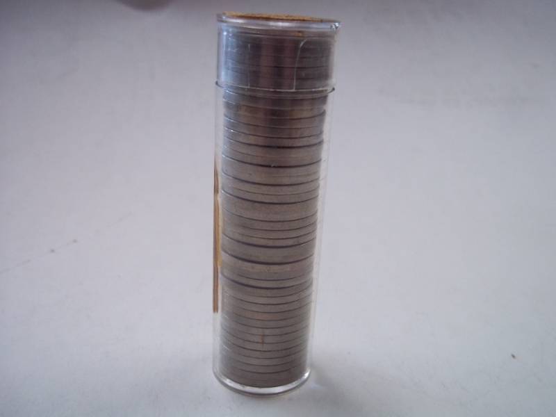 Tube of 1960 Nickels