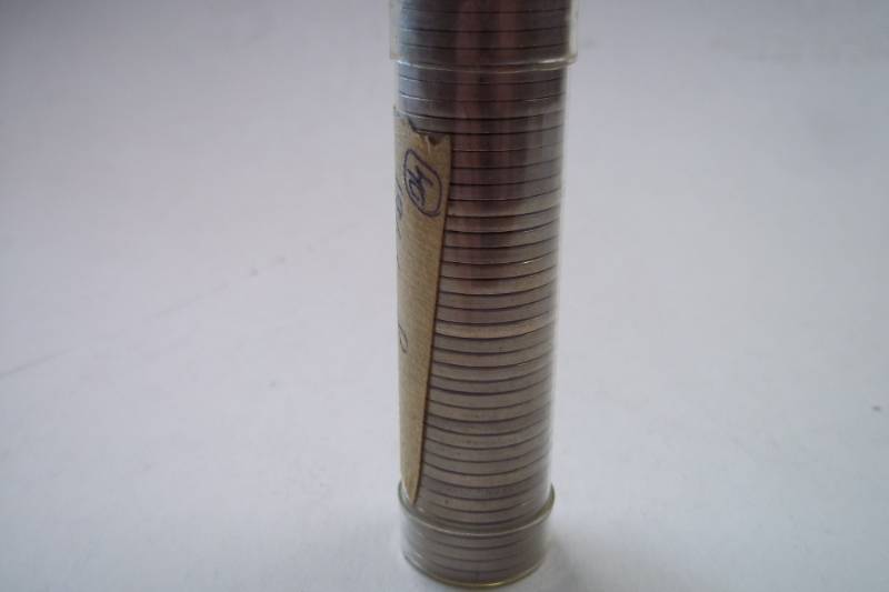 Tube of 1961 P Nickels