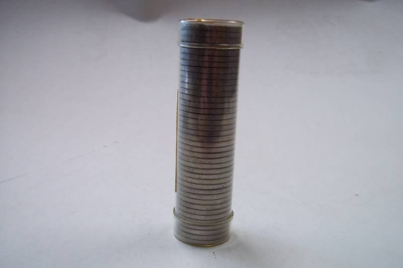 Tube of 1961 D Nickels