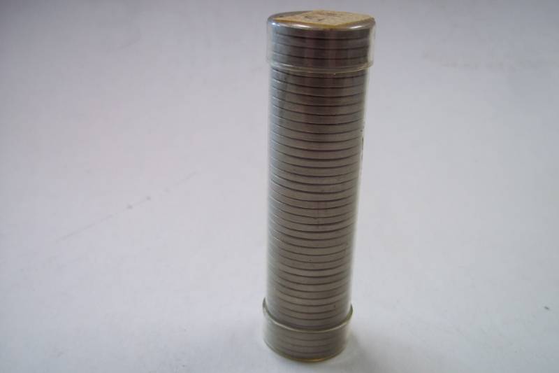 Tube of 1961 Nickels