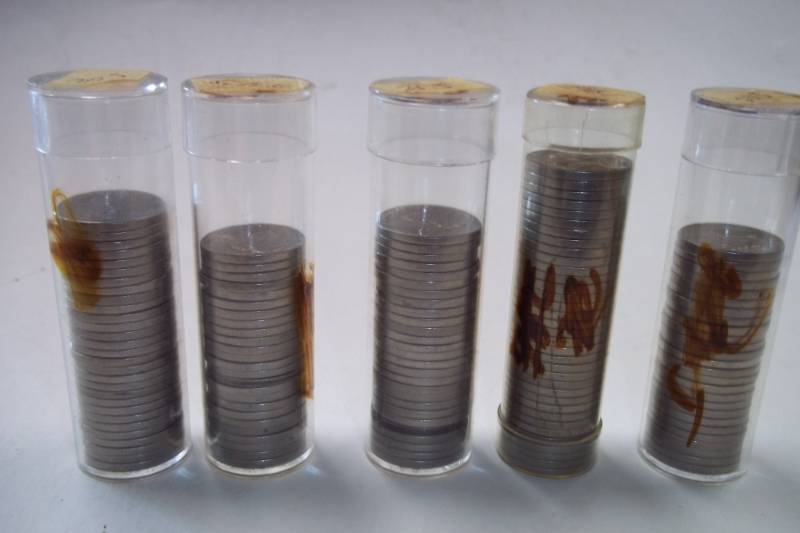 5 Tube of Assorted Nickels