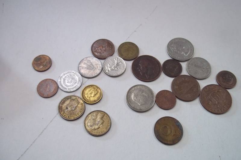 Assorted Foreign Coins