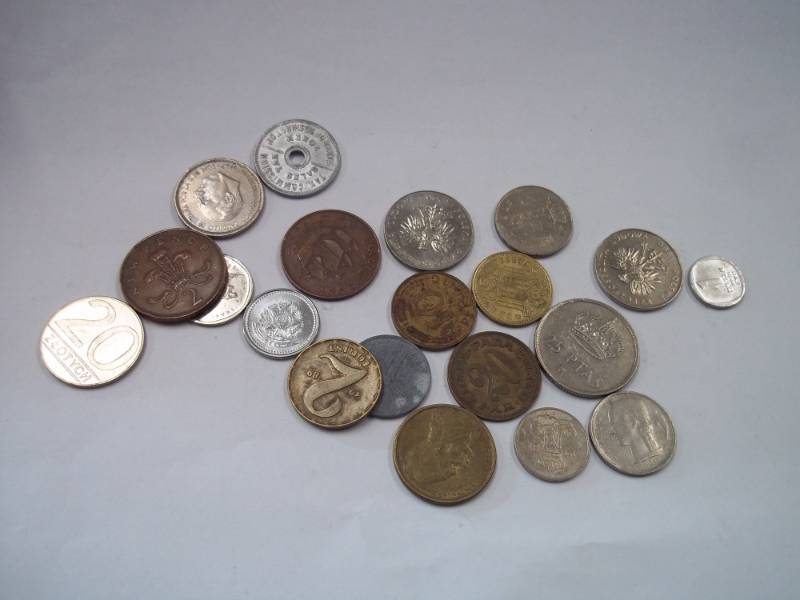 Assorted Foreign Coins