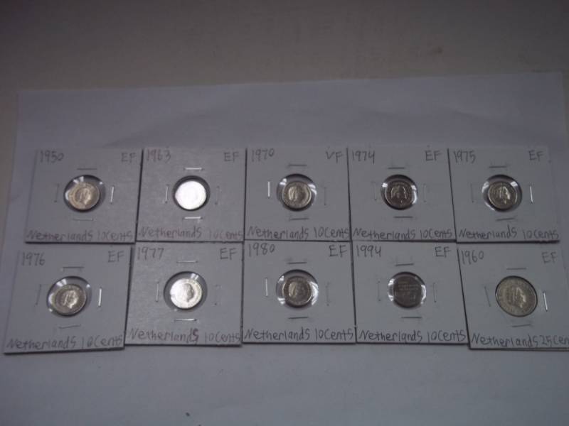 10 Assorted Foreign Coins