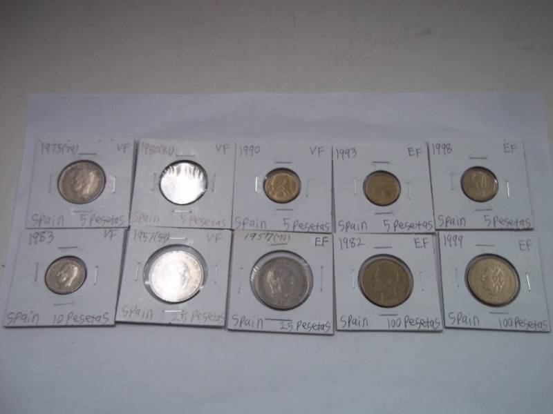 10 Assorted Foreign Coins