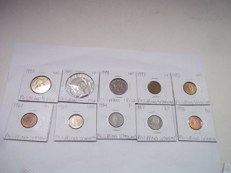 10 Assorted Foreign Coins